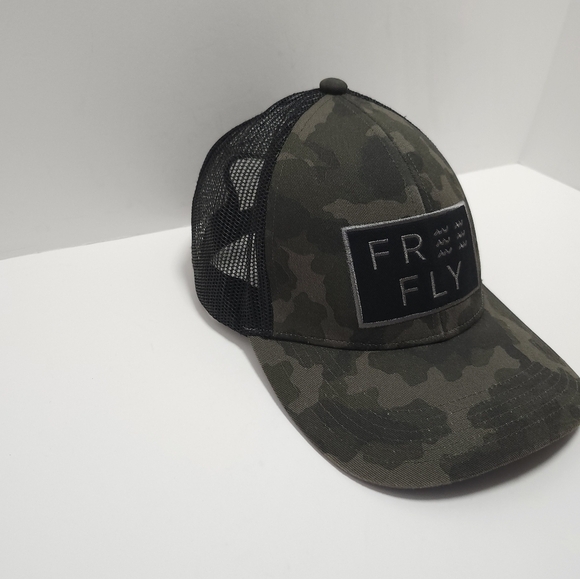 Free Fly Hat Snapback Camo Mesh Outdoor fishing - Picture 3 of 6